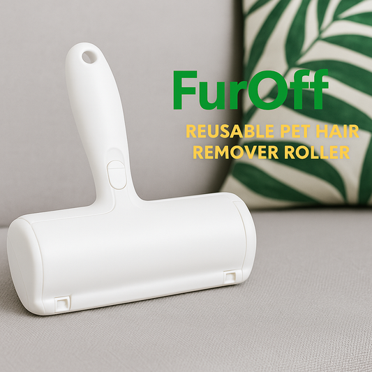 FurOff™ – Reusable Pet Hair Remover Roller
